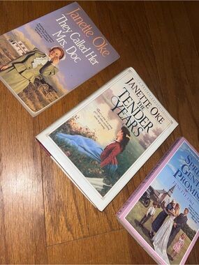 Janette Oke Book Bundle 1 Hardcover and 2 Paperbacks as pictured